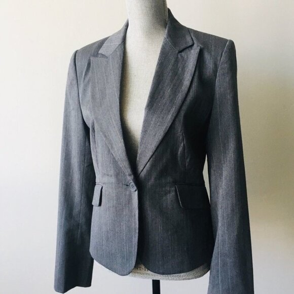 Vintage SUZY  SHIER Grey Suit Blazer - Picture 5 of 5